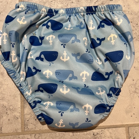 EUC i play. Whale themed baby swim diaper 24 months size UPF 50+ - Picture 4 of 9